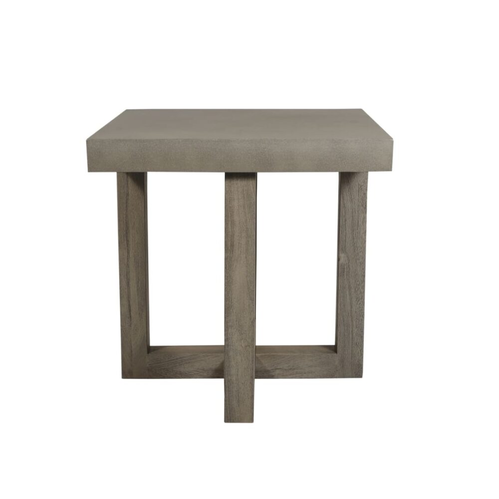Living Room End Table With Texture