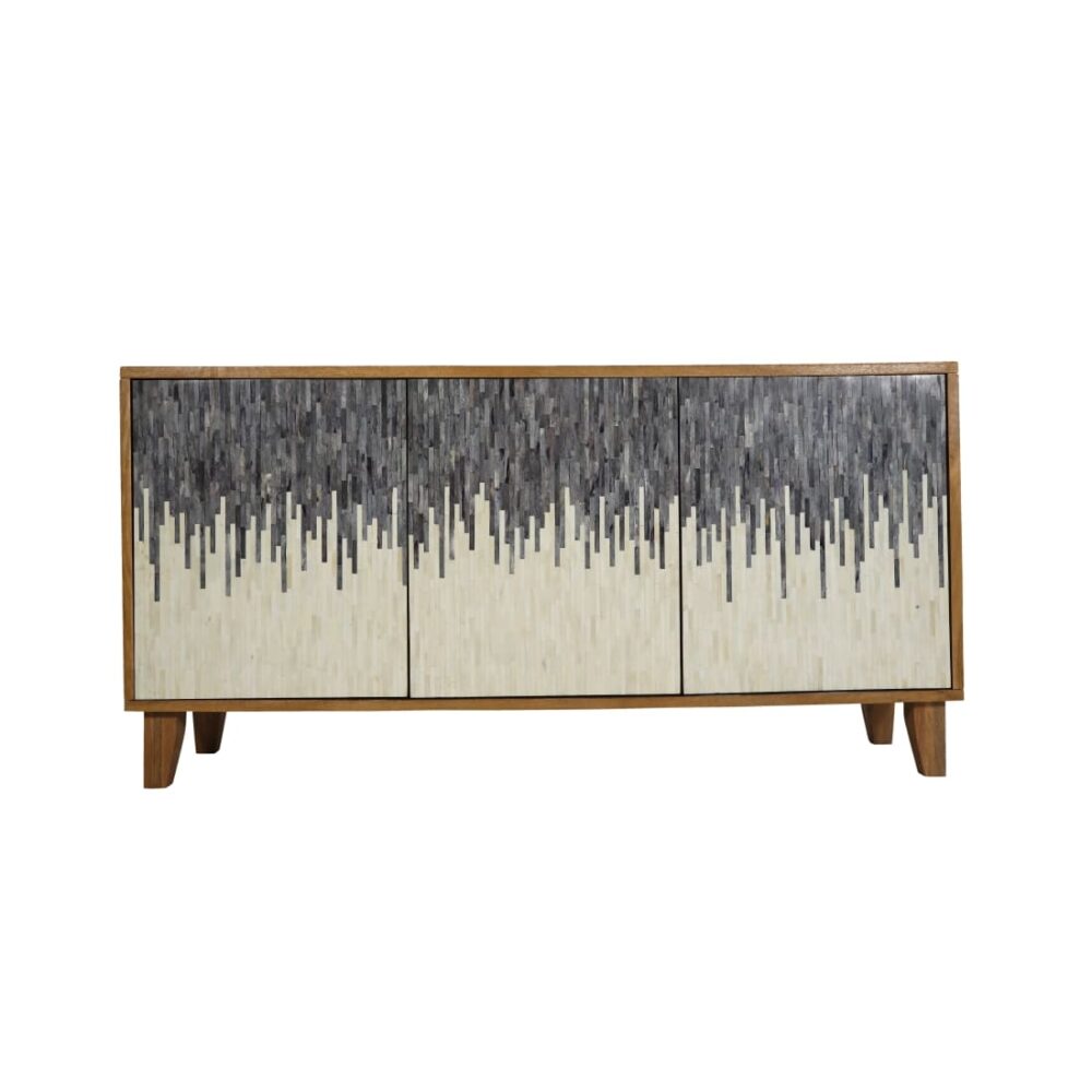 3 Door Bone Sideboard