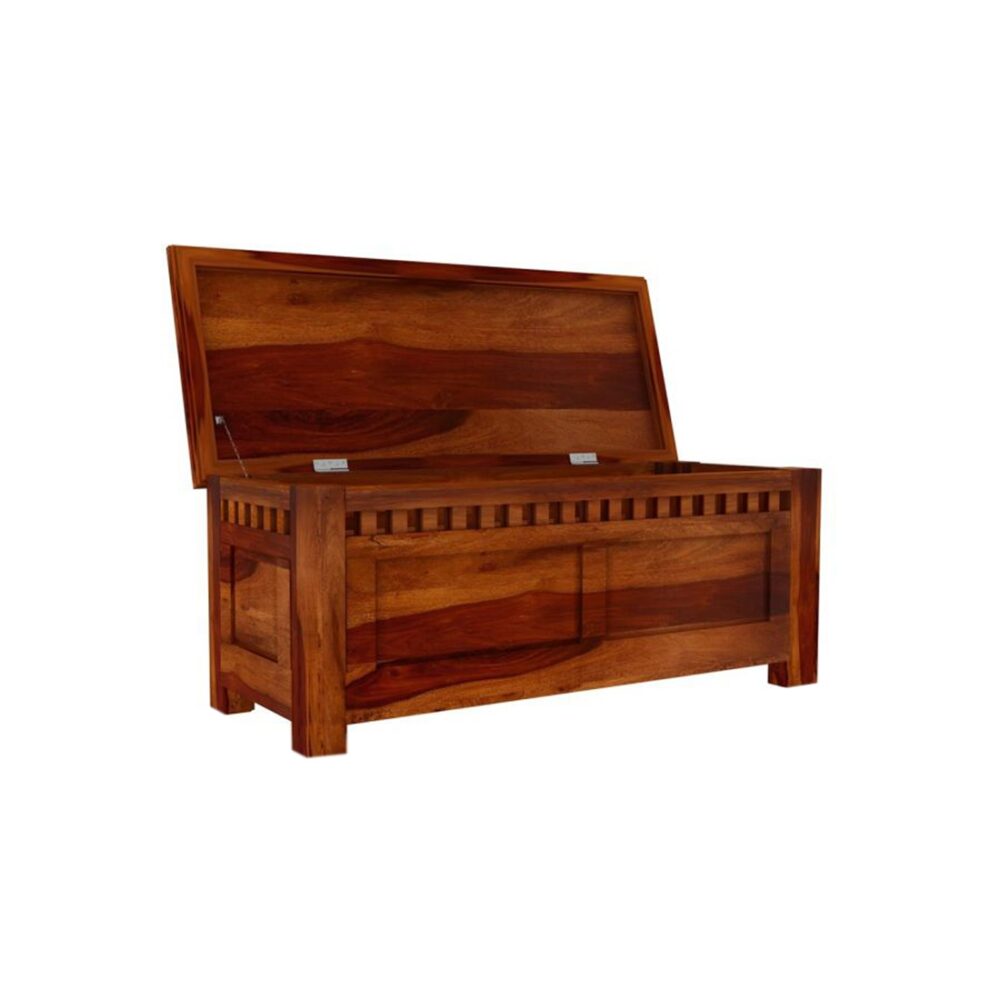 Sheesham Wood Trunk Box - Image 2