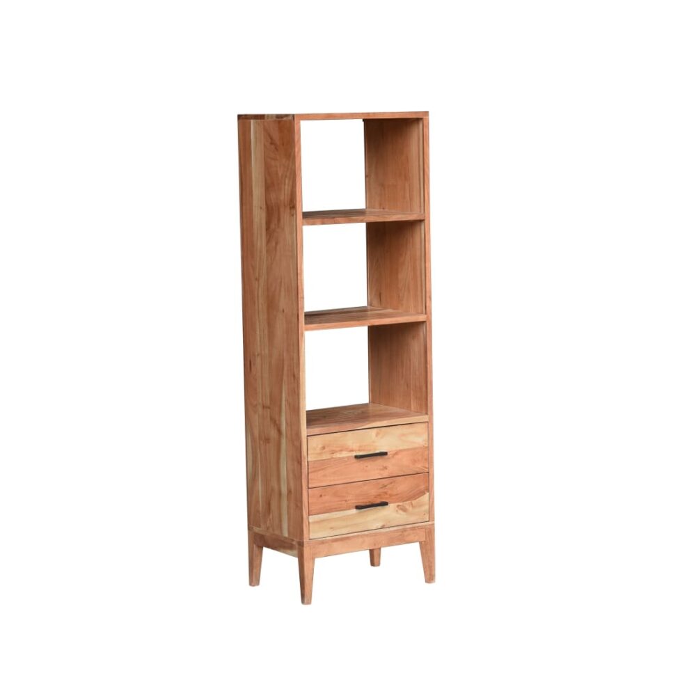 Bookcase In Natural Brown Colour - Image 2
