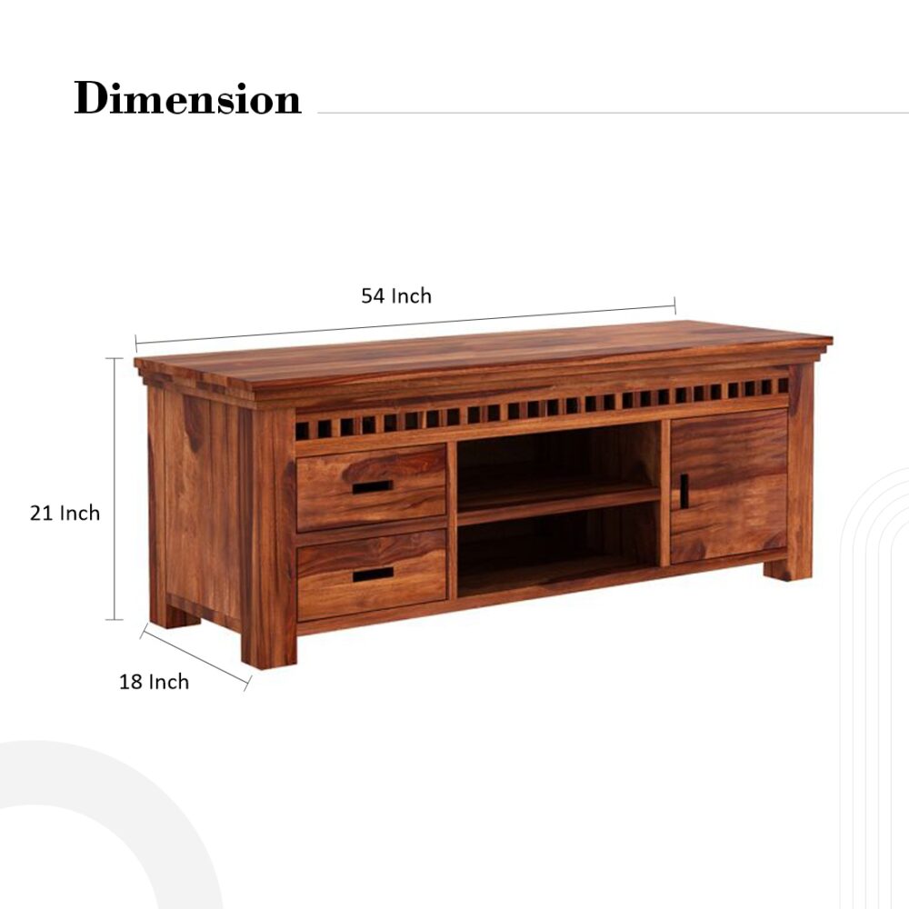 Tv Unit with Storage - Image 3