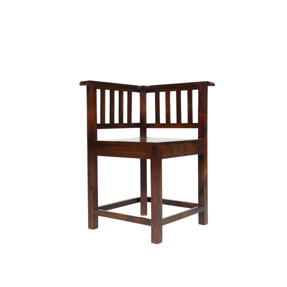 Dining Chair In Walnut Finish Colour - Image 3