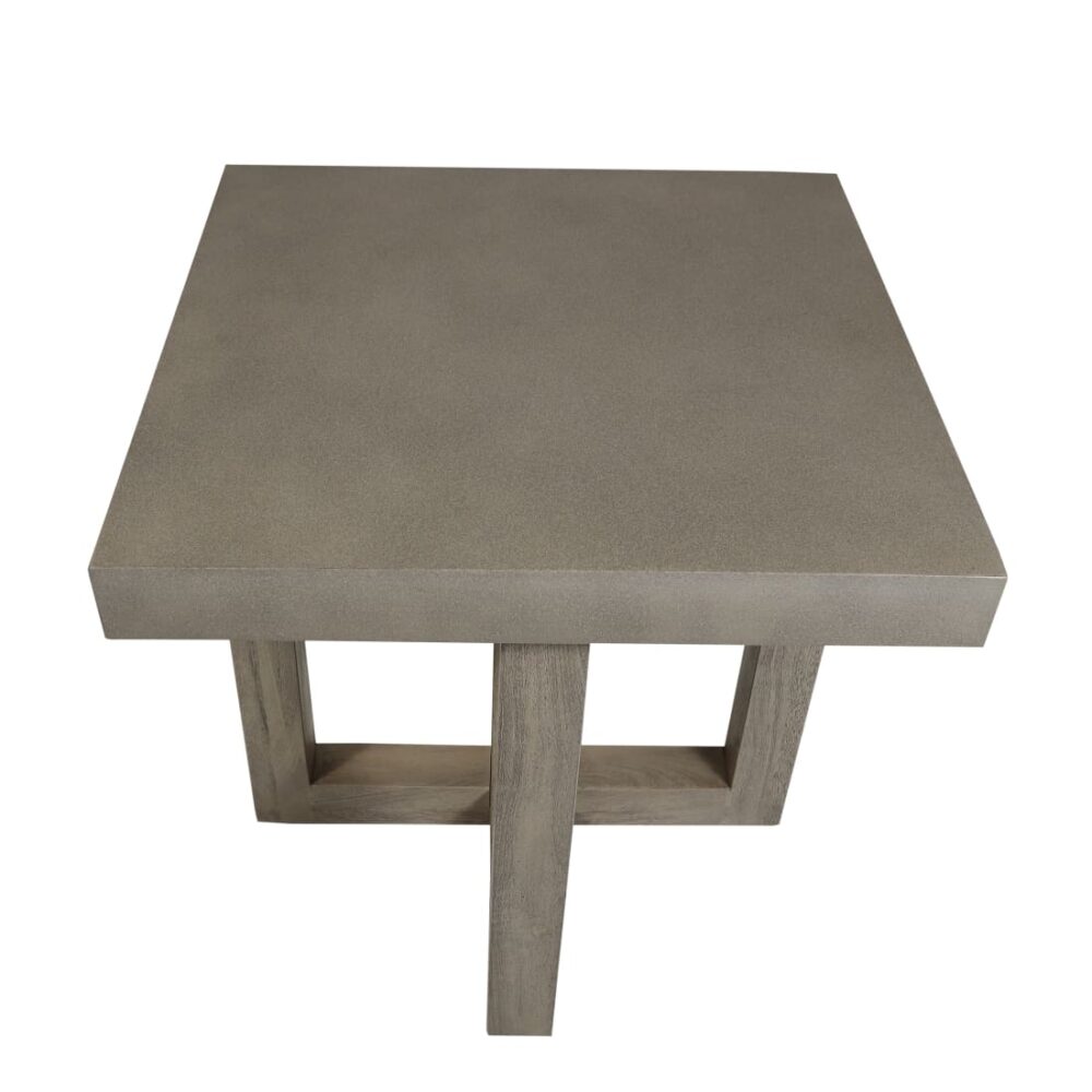 Living Room End Table With Texture - Image 3