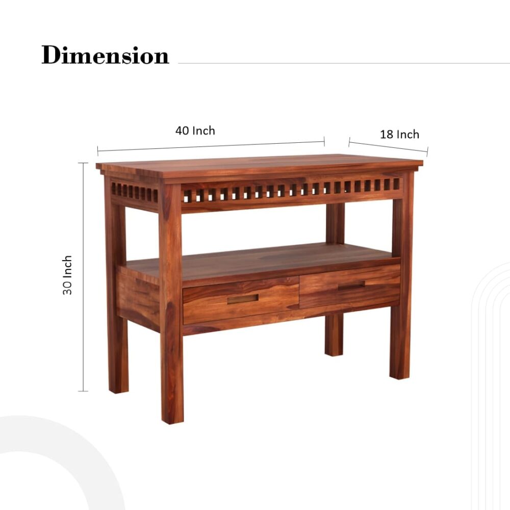 Console table With Storage - Image 3