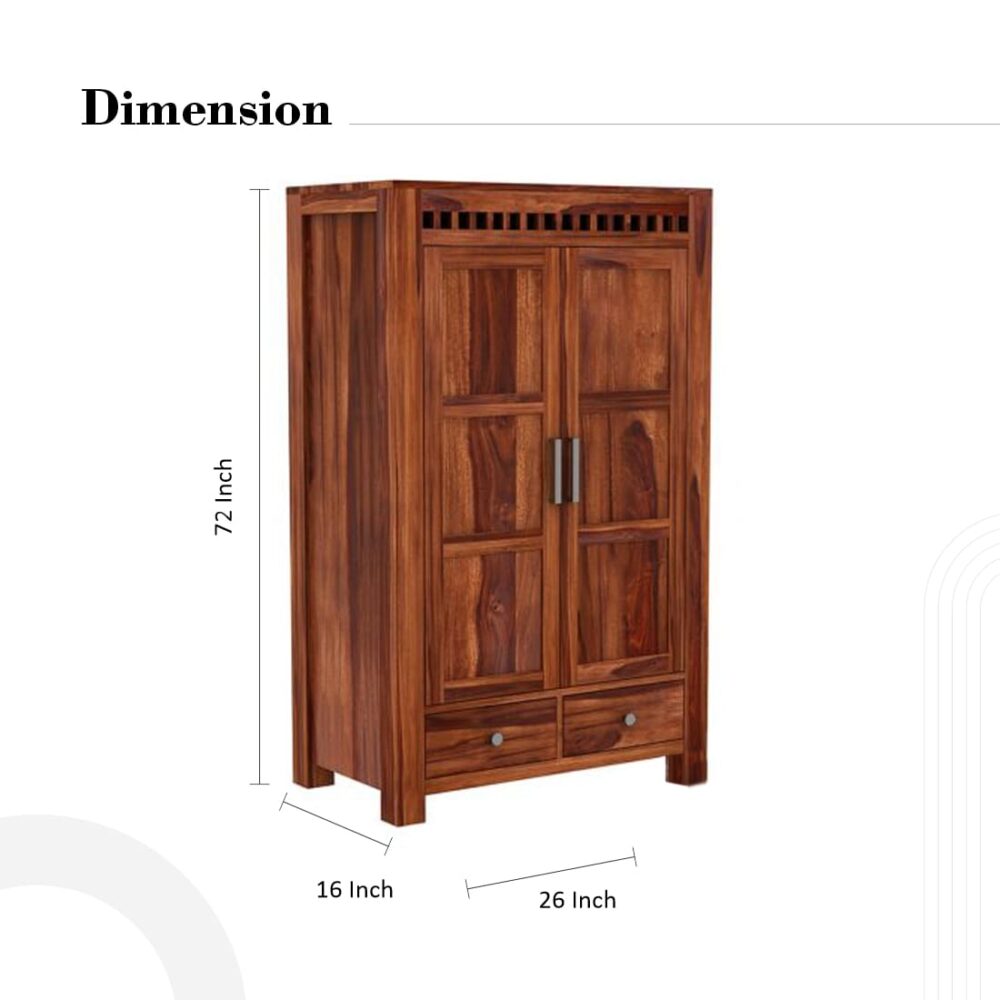 2 Door Wardrobe - Image 3