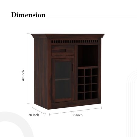 Small Bar Cabinet - Image 3