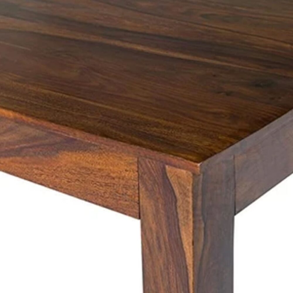 Dining Table In Honey Brown Colour - Image 3