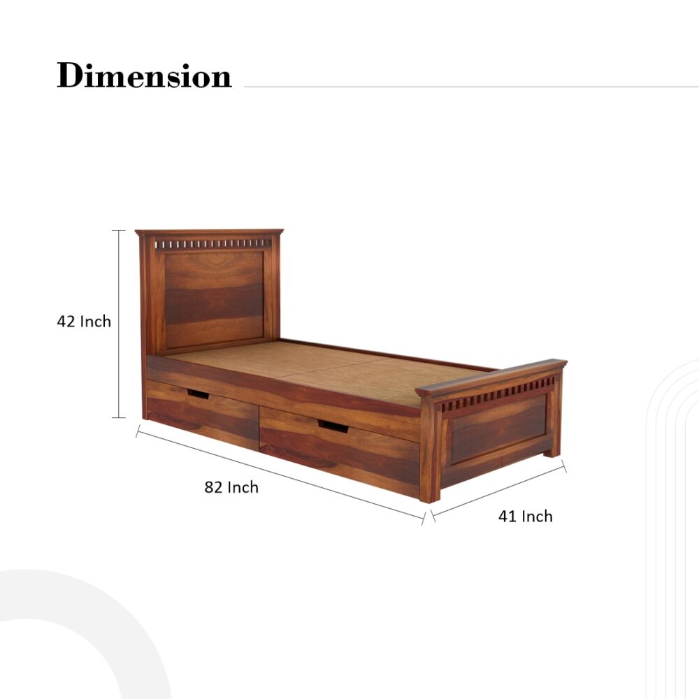 Single Bed With Storage - Image 4