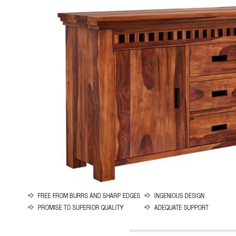 3 Drawer 2 Door Sideboard - Image 4