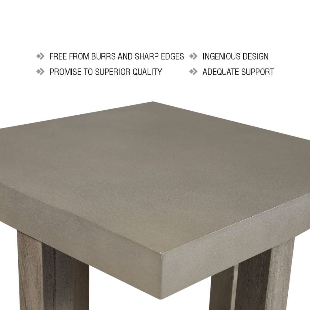 Living Room End Table With Texture - Image 5