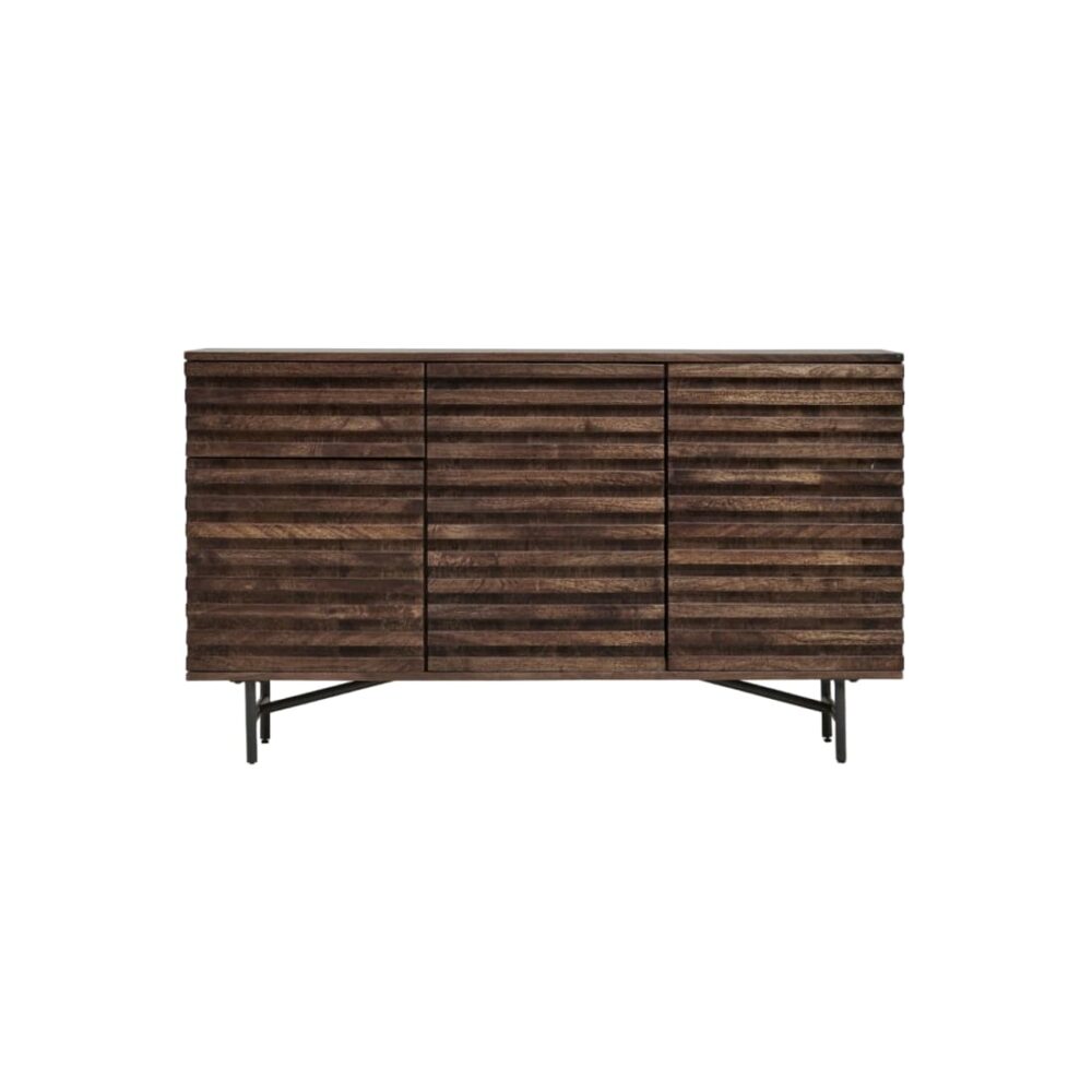 Brown Distressed Sideboard for Your Living Room