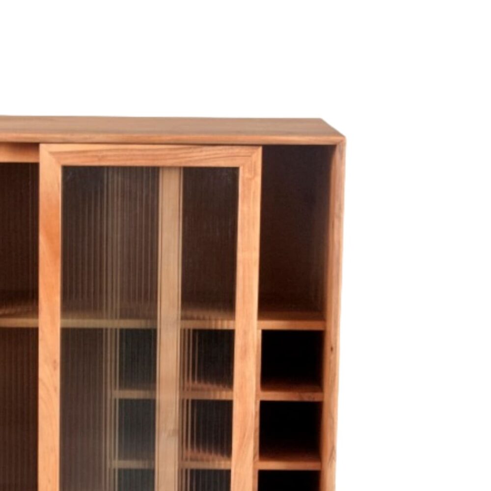 Accent Cabinet With Sliding Glass Door - Image 2
