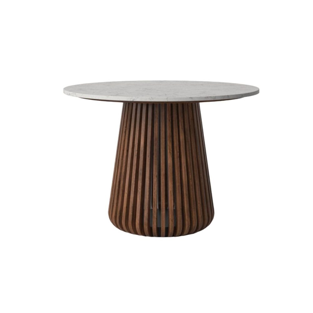 Round Centre Table With Marble Top
