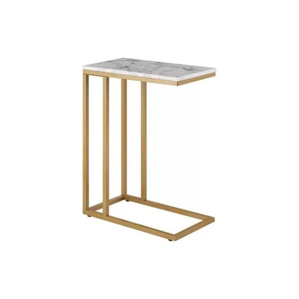Marble Side Accent C Table