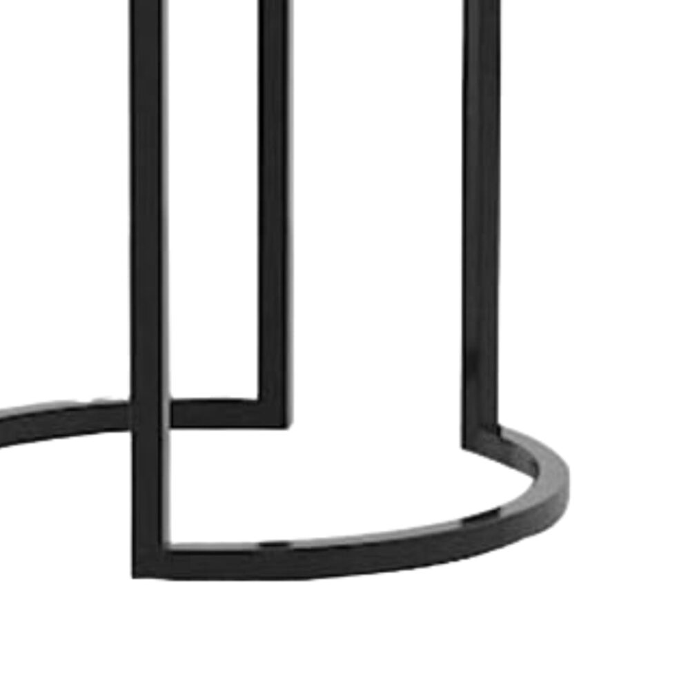 Marble Iron Side Table - Image 2
