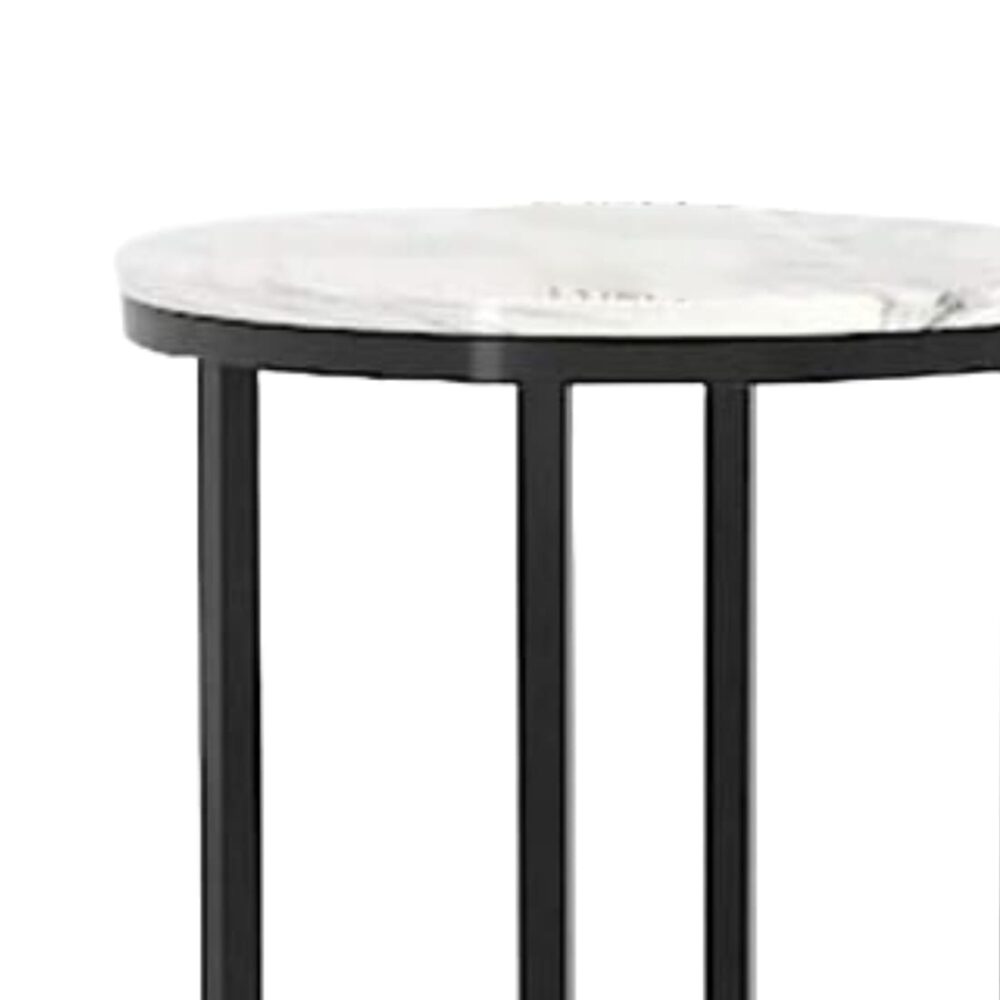 Marble Iron Side Table - Image 3