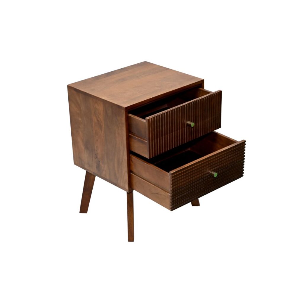 Honey Brown Accent Bedside - Image 3